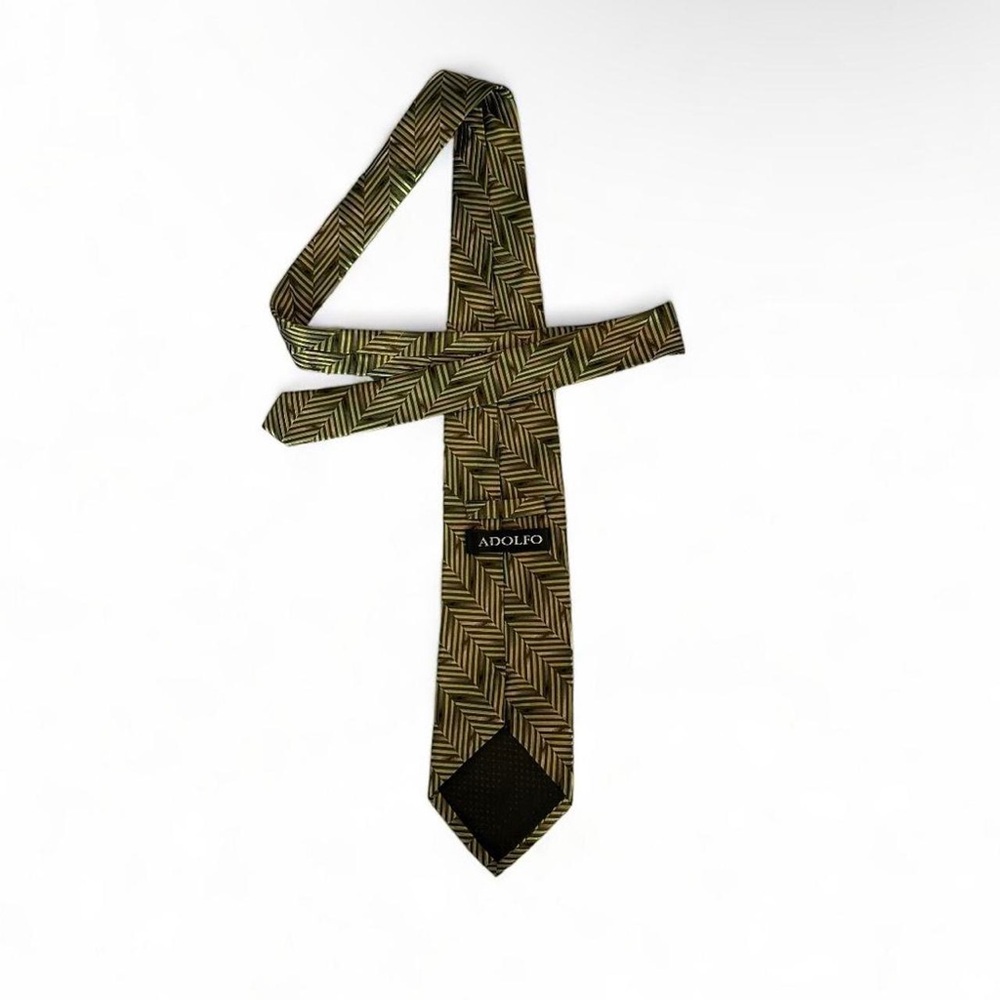 Patterned Men’s Tie - Picture 2 of 2